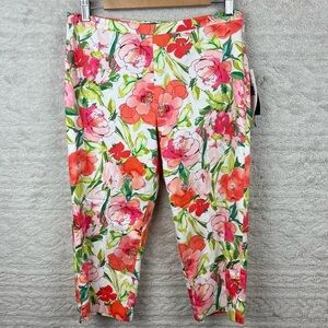 NWT LAUREN RALPH LAUREN Floral Capris 6P